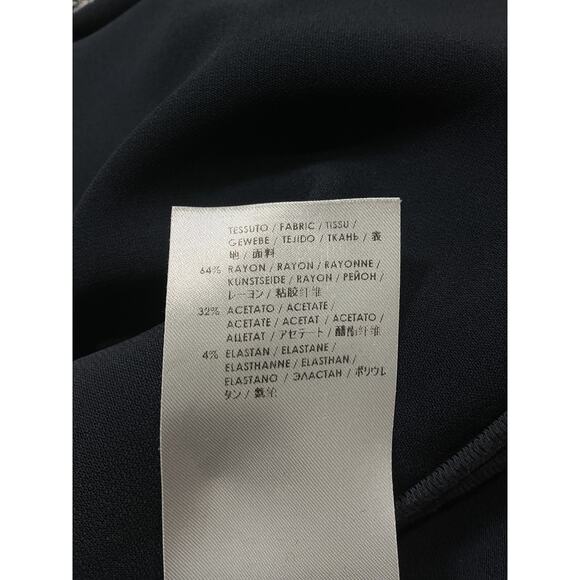 Stella Mccartney Black Rayon Crew Neck Long Sleeve Sweatshirt Size OS - Picture 5 of 5